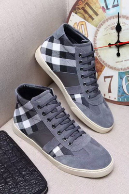 Burberry High-Top Fashion Men Shoes--029